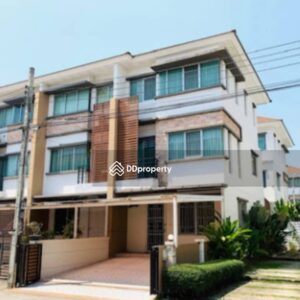 ขายทาวน์โฮมหลังริม Town Plus Huamark by Sansiri หัวหมาก